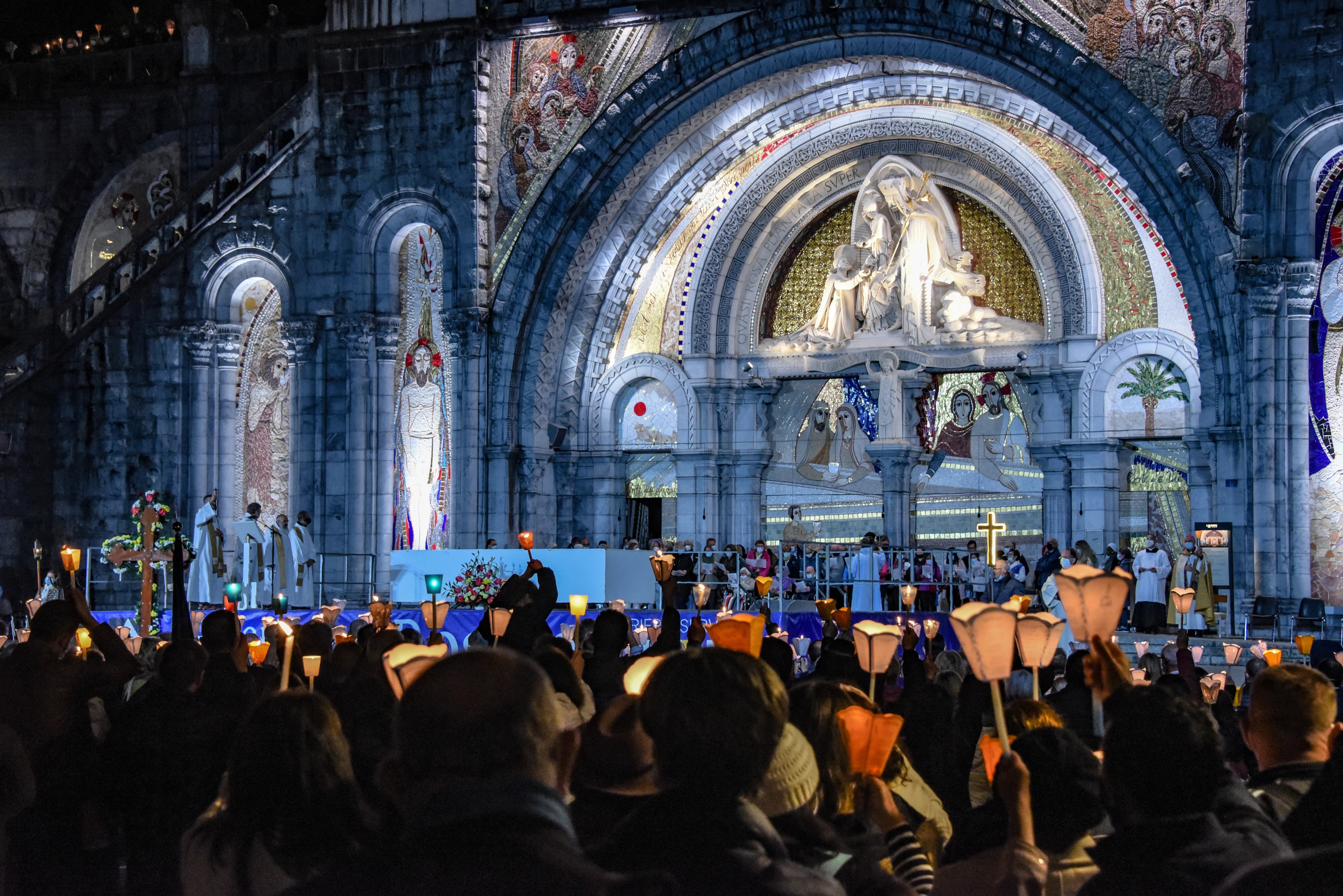 Candlelight Procession & Group Rosary