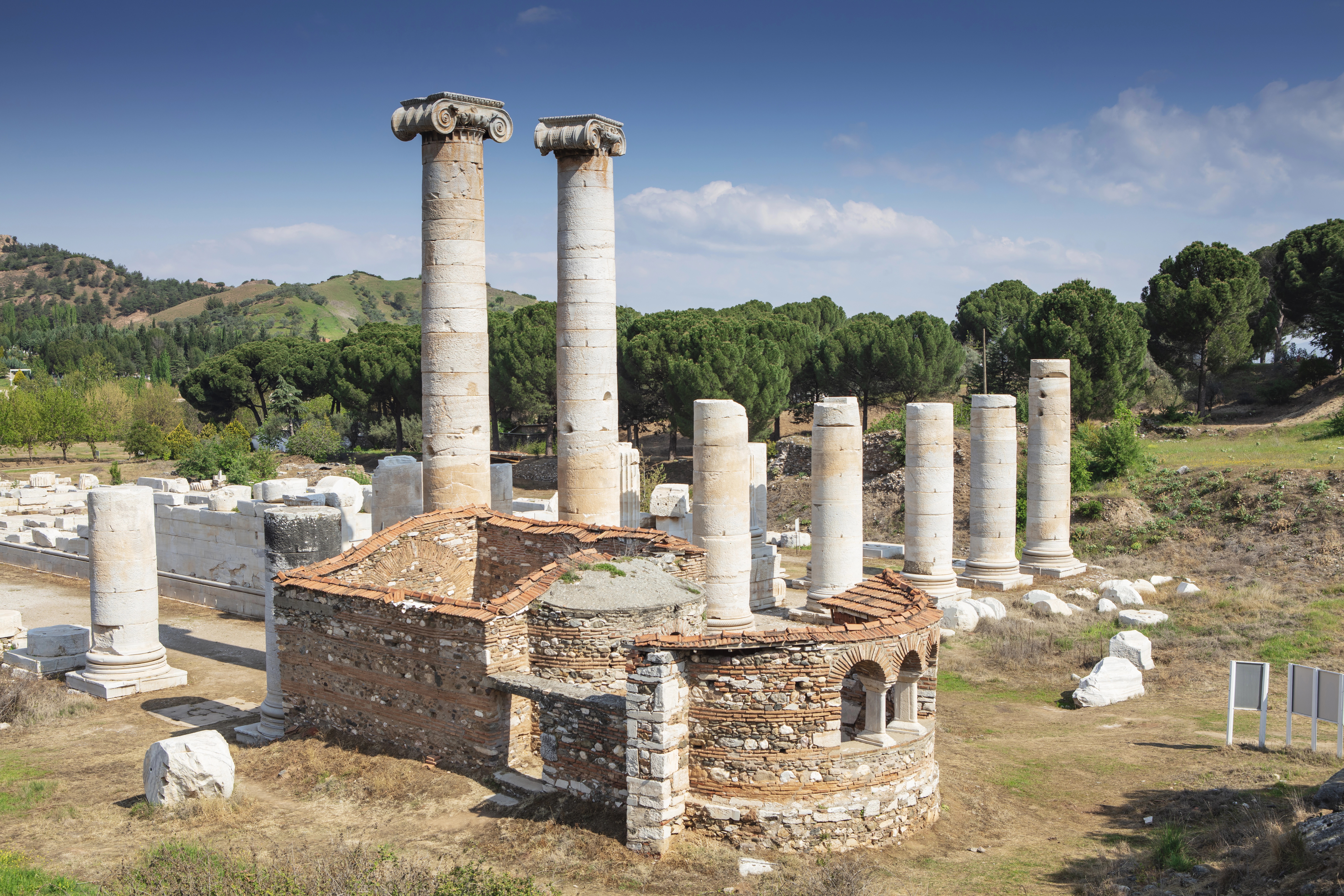 Temple and Streets of Sardis